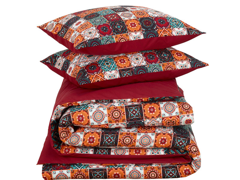 De Witte Lietaer Housse de couette Ankara - Double - 200 x 200/220 cm - Coton