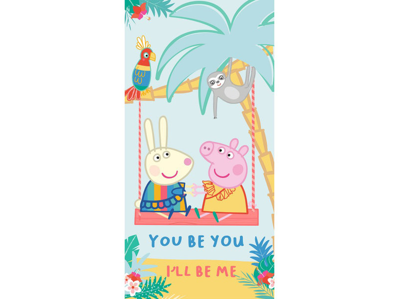 Peppa Pig Strandtuch You Be You - 70 x 140 cm - Baumwolle