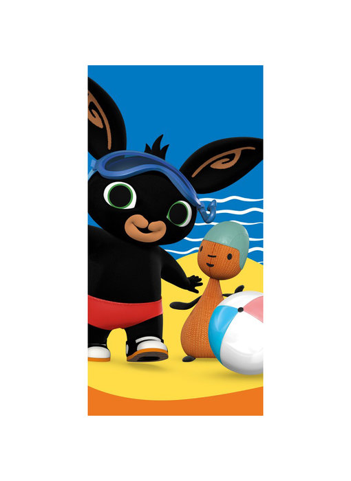 Bing Bunny Serviette de plage Beach 70 x 140 cm Coton