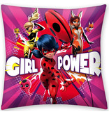 Miraculous Coussin Girl Power - 40 x 40 cm - Polyester