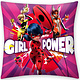 Coussin Girl Power 40 x 40 cm Polyester