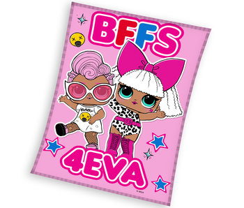 LOL Surprise! Fleece blanket BFFS 4EVA 110 x 140 cm