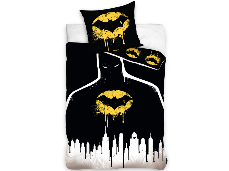 Batman Housse de couette Dark - Simple - 140 x 200 cm - Coton