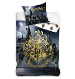 Harry Potter Duvet cover Gold - Single - 140 x 200 cm - Cotton
