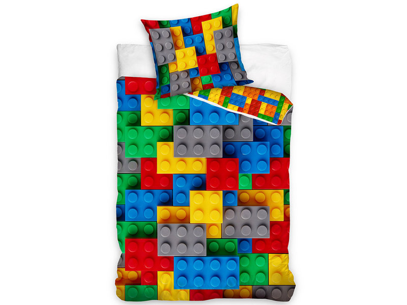 Bricks Duvet cover Tower - Single - 140 x 200 cm - Cotton