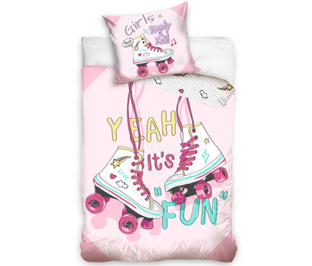 Skater Housse de couette Fun 140 x 200 Coton