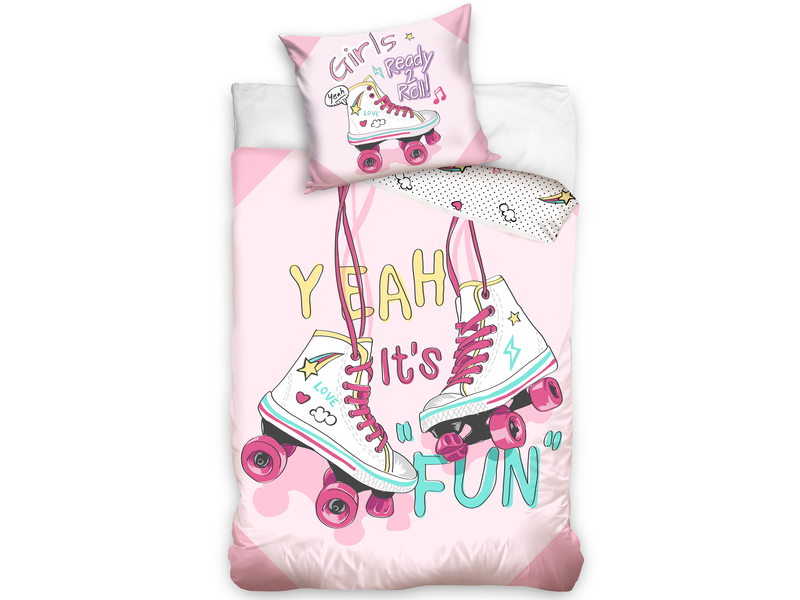 Skater Duvet cover Fun - Single - 140 x 200 cm - Cotton