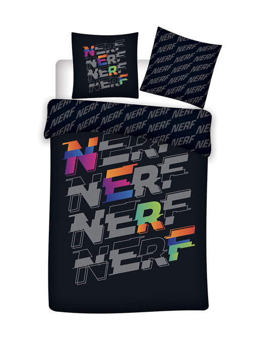Nerf Duvet cover Logo 140 x 200 Bio Cotton