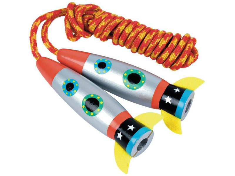 Floss & Rock Jump Rope Rocket - 240 cm - Wood