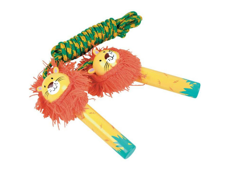 Floss & Rock Jump rope Lion - 240 cm - Wood