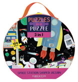 Floss & Rock 3-in-1 Space Puzzle - 46 x 47 cm