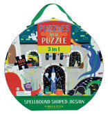 Floss & Rock 3-in-1-Spellbound Puzzle - 63,5 x 36 cm