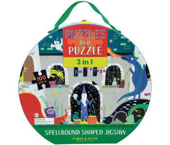 Floss & Rock 3-in-1 Spellbound Puzzel 100 st.