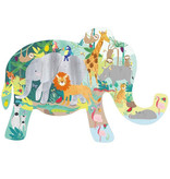 Floss & Rock Jungle Puzzle 40 pcs. - 60 x 41 cm