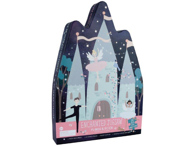 Floss & Rock Enchanted Puzzle 20 pcs. - 38 x 33 cm