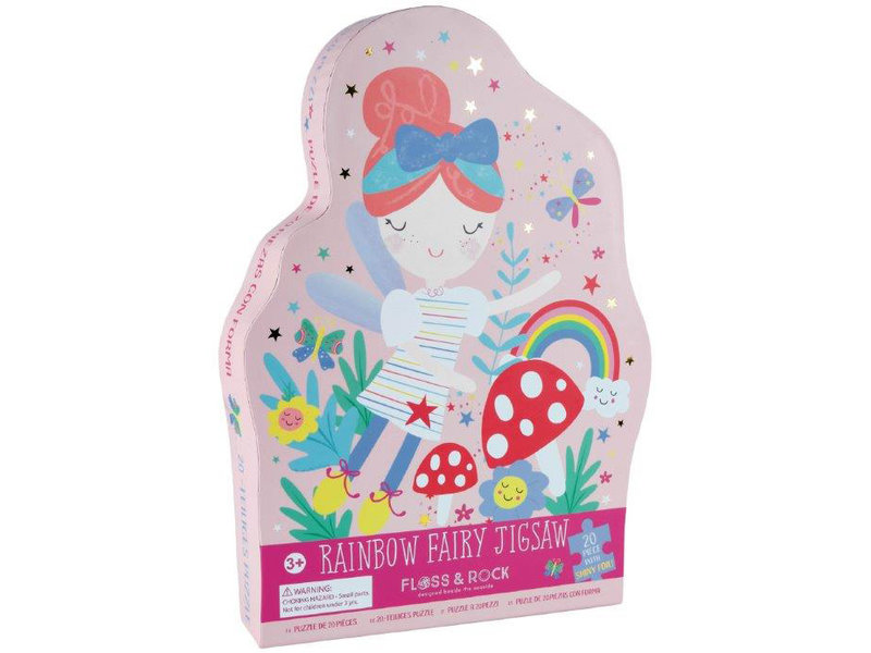 Floss & Rock Feenpuzzle 20 Stk. - 38 x 33 cm