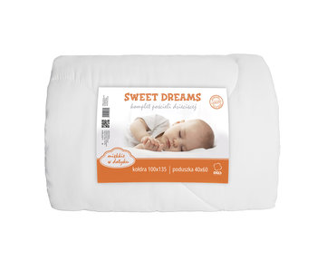 Sweet Dreams couette bébé + oreiller 100 x 135 cm 40 x 60 cm