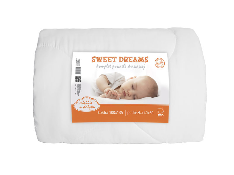 Sweet Dreams baby duvet - 100 x 135 cm / 40 x 60 cm - Polyester