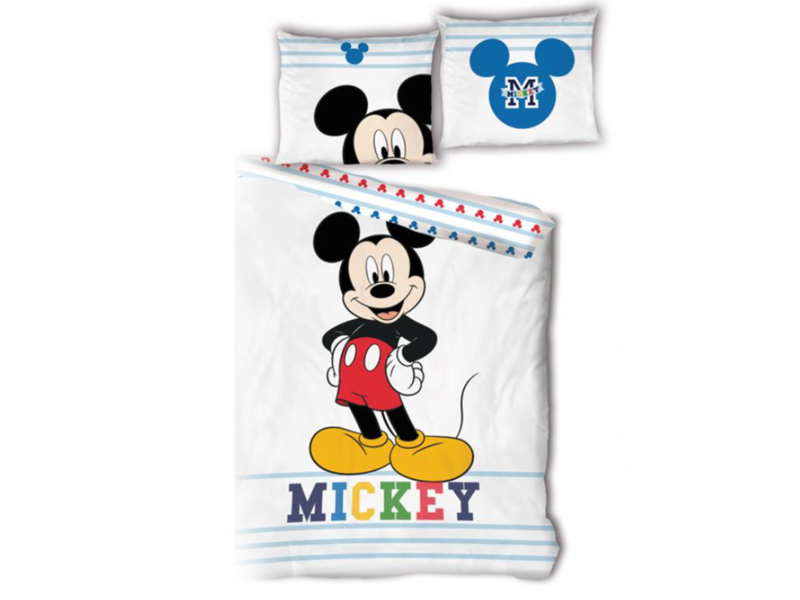 Disney Mickey Mouse Duvet cover - Single - 140 x 200 cm - Bio Cotton