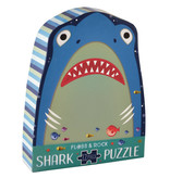 Floss & Rock Shark Puzzle 12 pcs. - 28 x 27 cm