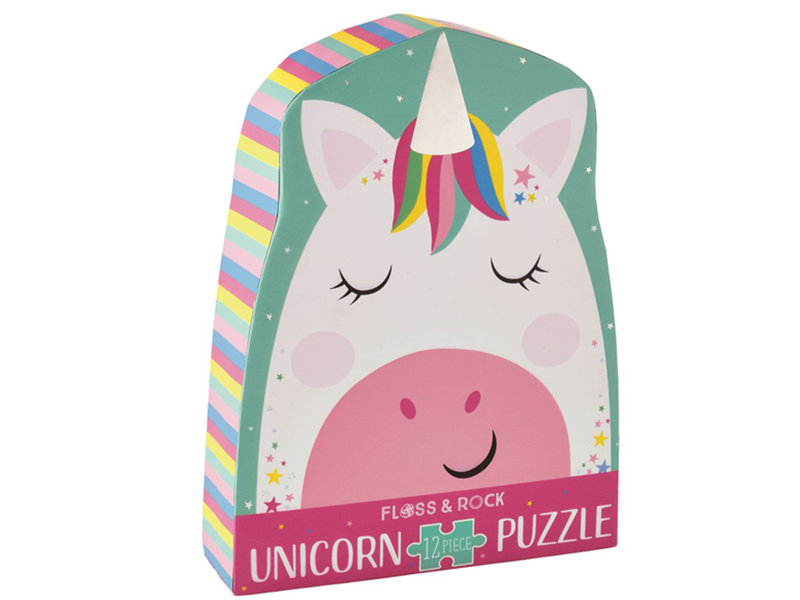 Floss & Rock Einhorn Puzzle 12 Stk. - 28 x 28 cm