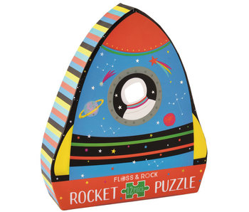 Floss & Rock Puzzle de fusée 12 pcs.