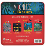 Floss & Rock Game box Ocean 4-in-1 - 19.5 x 19.5 cm