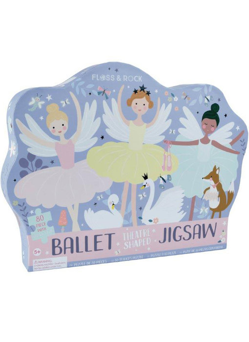 Floss & Rock Ballet Puzzel 80 st.