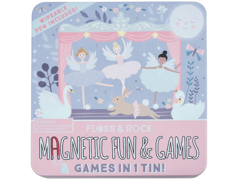 Floss & Rock Game box Ballet 4-in-1 - 19.5 x 19.5 cm