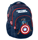 Marvel Avengers Bouclier de sac à dos - 41 x 30 x 25 cm - Polyester