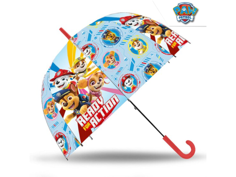 PAW Patrol Paraplu Ready for Action - ø 69 cm x 70 cm - PVC