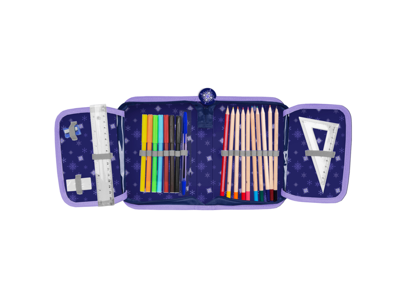 Disney Frozen Gevuld Etui - 19.5 x 13.5 cm - 22 st. - Polyester