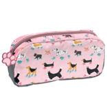 Animal Pictures Pencil Case Dogs - 20 x 10 x 4 cm - Polyester