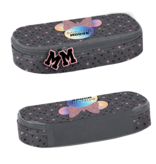 Disney Minnie Mouse Etui - 23 x 10 x 5 cm - Grijs