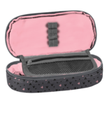 Disney Minnie Mouse Etui - 23 x 10 x 5 cm - Grijs