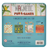 Floss & Rock Game box Jungle 4-in-1 - 19.5 x 19.5 cm