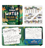 Floss & Rock Dino Water color cards - 19 x 18 x 2 cm - Multi