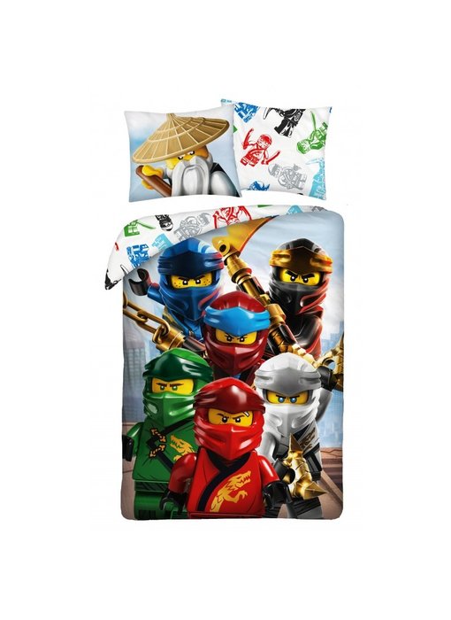 Lego Bettbezug Ninjago 140 x 200 Baumwolle