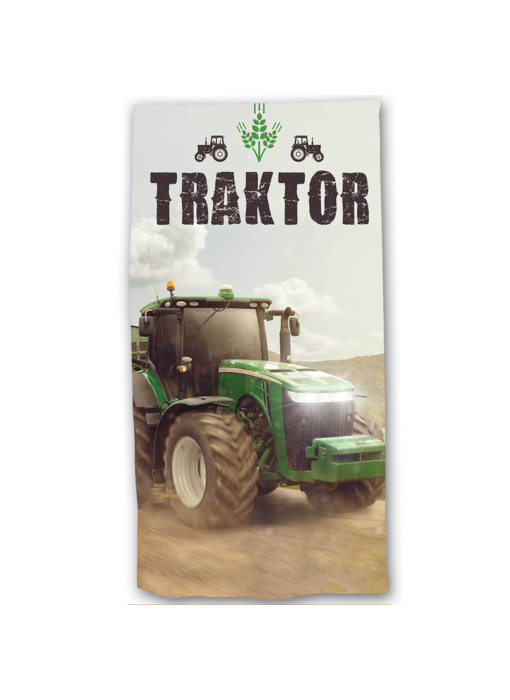 Tractor Beach towel 70 x 140 cm