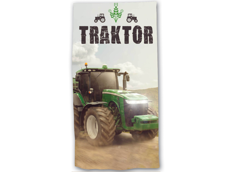 Tractor Beach towel - 70 x 140 cm - Cotton