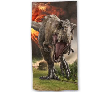 Jurassic World Strandlaken Vulkaan 70 x 140 cm