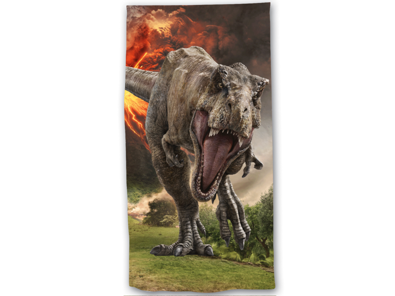 Jurassic World Beach towel Volcano - 70 x 140 cm - Cotton