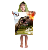 Jurassic World Poncho Volcano - 55 x 115 cm - Coton