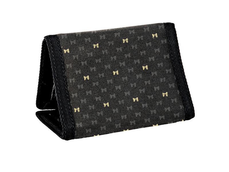 BeUniq Brieftasche Minnie Gold - 12 x 8 cm - Schwarz