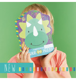 Floss & Rock Puzzle Dino - 12 pieces - 35 x 18 cm - Multi