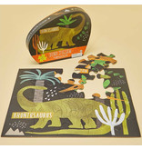 Floss & Rock Dinosaur - puzzle - 20 pieces - 38 x 33 cm - Multi