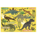 Floss & Rock Dinosaurus Puzzel 40 st. - 60 x 41 cm