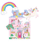 Floss & Rock 3-in-1 Fairy Puzzle - 39,5 x 51 cm