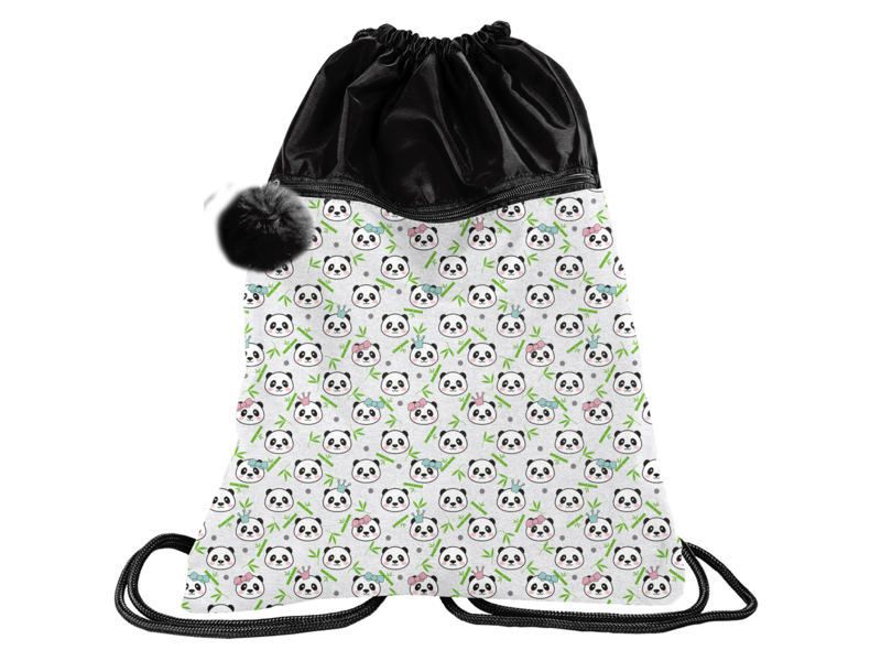 Panda Sac de sport - 45 x 34 cm - Polyester