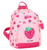 BlackFit8 Toddler Backpack Strawberry - 28 x 24 x 5 cm - 100% Recycled Polyester